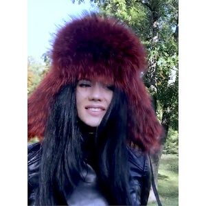 RED🔥Raccoon Fur Trapper Hat
